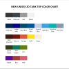 tank top color chart - Fire Force Shop