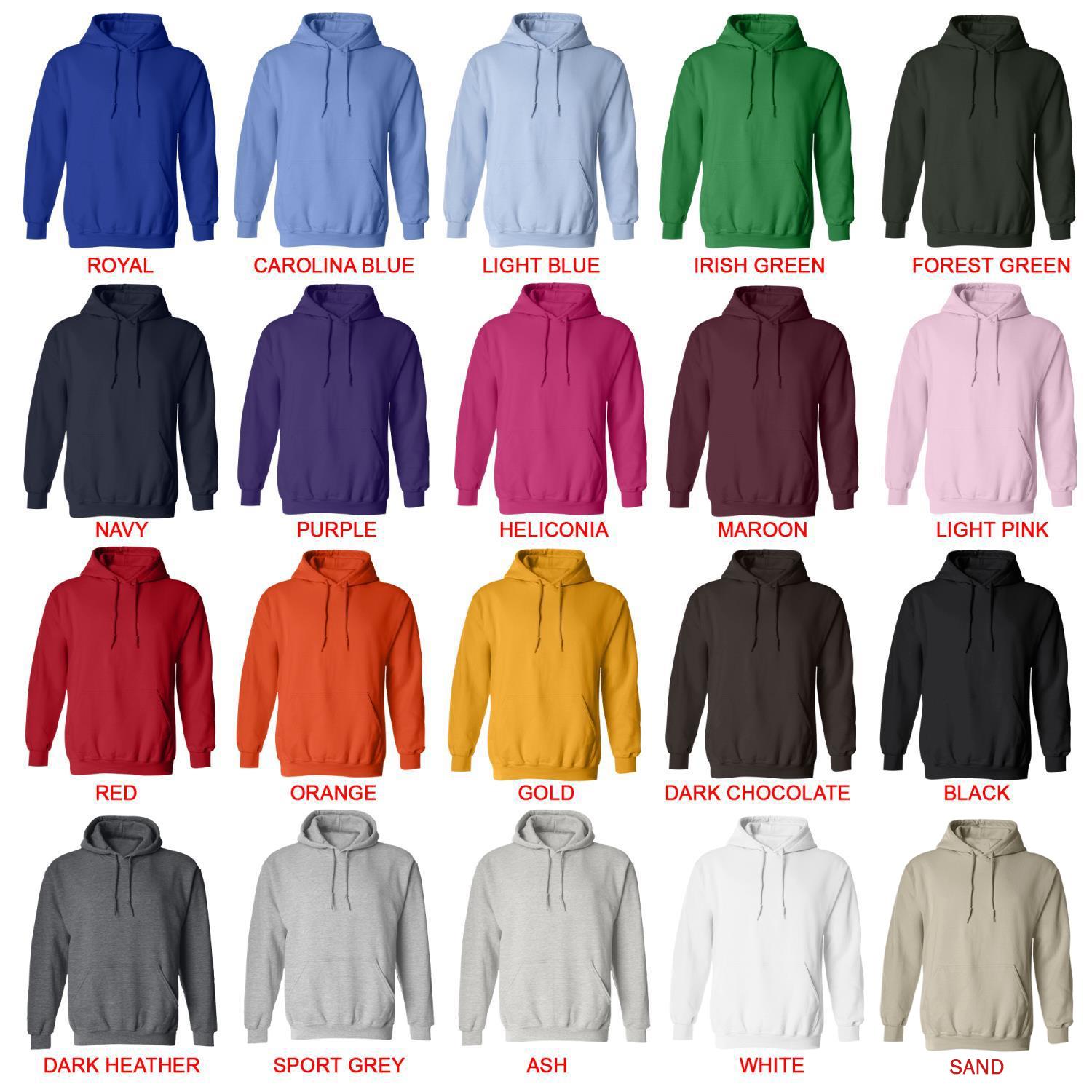 hoodie color chart - Fire Force Shop