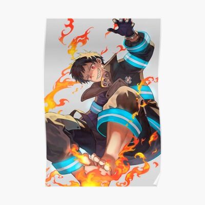 poster504x498f8f8f8 pad600x600f8f8f8 3 - Fire Force Shop