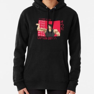 OBI Anime Aesthetic Fire Force Pullover Hoodie