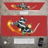 Fire Force Anime Mousepad Large Gaming Mouse Pad LockEdge Thickened Computer Keyboard Table Desk Mat - Fire Force Shop