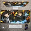 Fire Force Anime Mousepad Large Gaming Mouse Pad LockEdge Thickened Computer Keyboard Table Desk Mat 3 - Fire Force Shop