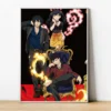 Fire Force Anime Poster Bedroom Decoration Art Posters for Wall Decororation Painting on Canvas Home Decorations 1 - Fire Force Shop