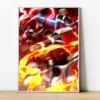 Fire Force Anime Poster Bedroom Decoration Art Posters for Wall Decororation Painting on Canvas Home Decorations 12 - Fire Force Shop