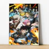 Fire Force Anime Poster Bedroom Decoration Art Posters for Wall Decororation Painting on Canvas Home Decorations 17 - Fire Force Shop