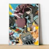 Fire Force Anime Poster Bedroom Decoration Art Posters for Wall Decororation Painting on Canvas Home Decorations 7 - Fire Force Shop