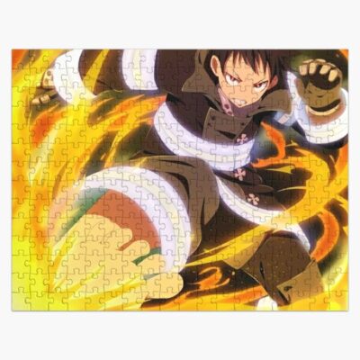 Shinra Kusakabe Fire Force Jigsaw Puzzle - Fire Force Shop